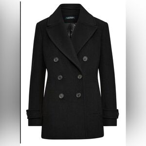 Lauren Ralph Lauren Double Breasted Wool Blend Peacoat Size 18W